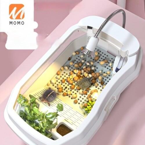 Turtle Jar Villa Amphibious Large Brazilian Turtle Feeding Box Household Fish Tank