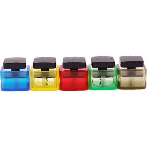 Coolstring 1.6*1.6CM Square Shoelace Accessory 2Pcs/Pair Lazier Plastic Buckle For Sneaker Rope Laces Convenient Elastic Aglets