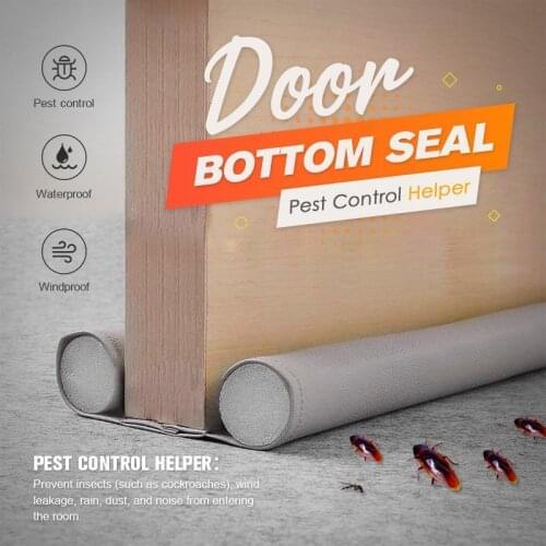 Door Bottom Seal Sponge that Windproof waterproof and prevent pests from entering noise reduction Under Door Draft For Kitchen