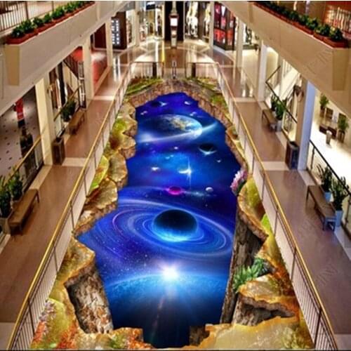 Creative 3D Printing Parlor Galaxy Space Hallway Carpets and Rugs for Bedroom Living Room Carpet Kitchen Bathroom Anti-Slip Mats