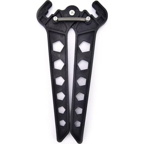 Lightweight Bowstand Holder Compound Bow Kick Stand For Target Archery Black Hunting Supplies Accessories HOT SALE