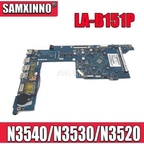 Laptop motherboard 755724-501 755724-001 For HP pavilion 11-n x360 series LA-B151P w/ CPU N3540/N3530/N3520 =4 Cores 100%working