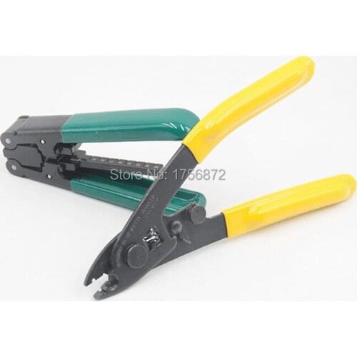 FTTH Splice Fiber Optic Tool Kits Drop Cable Stripper+ Fiber Optic Miller Stripper