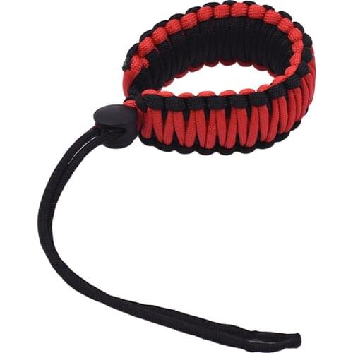 Adjustable Braided Paracord Camera Wrist Strap Lanyard for Canon Nikon Sony DSLR ILDC Cameras Binoculars