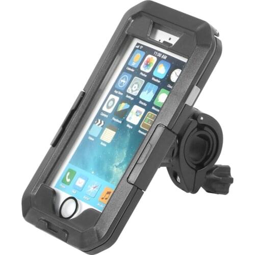 Waterproof Bike Phone Holder For iPhone 12 11 Pro Max XR XS MAX 8 7Plus Motorcycle Phone Stand Support Bicycle Armor Case Moto