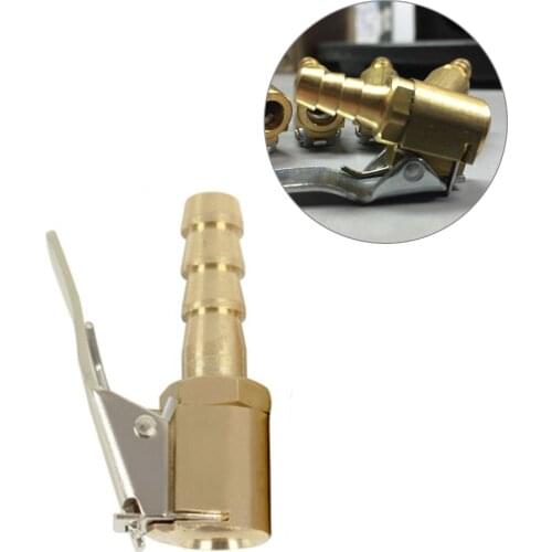 6mm 8mm Auto Air Pump Chuck Clip Portable Car Truck Tyre Tire Inflator Valve Connector Car Clamp Tire Repair Tools