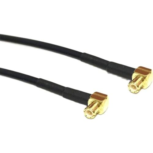 1pc MCX Male Switch MCX Male Plug Straight Right Angle Pigtail Cable RG174 15cm/30cm/50cm For Wireless Modem Card NEW