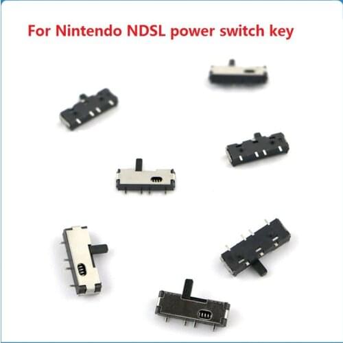 2-10Pcs Game Consoles Switch Button For Nintendo GBA SP NDSL Host Power Switch Key On Off Repair Accessories Replacement Solder