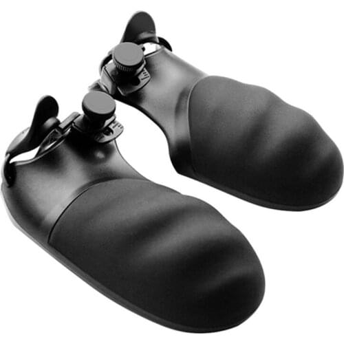 2PCS Anti-slip Handle Grip Cover Shell for Playstation 4 PS4 Game Handle Controller Accessories