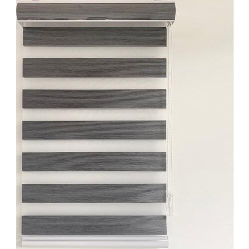 High Quality Antibiosis Anti-dust Blackout Roller Zebra Blinds Shading Curtain For Living Room Kitchen Bedroom #LS400