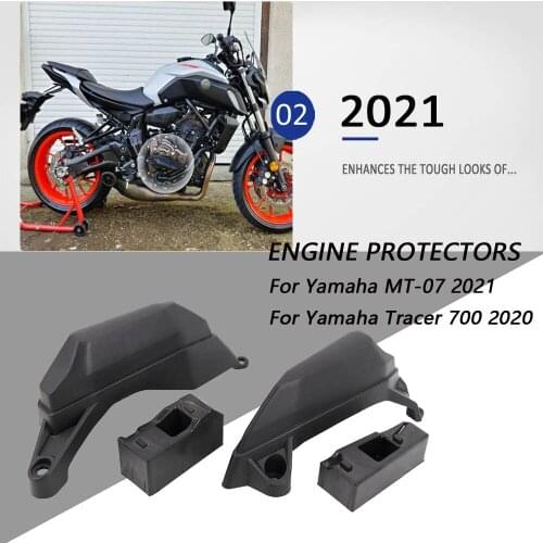 Tracer 700 2020 Motorcycle Engine Protection Side Sliders Crash Pad Falling Protector For YAMAHA MT07 MT-07 2021