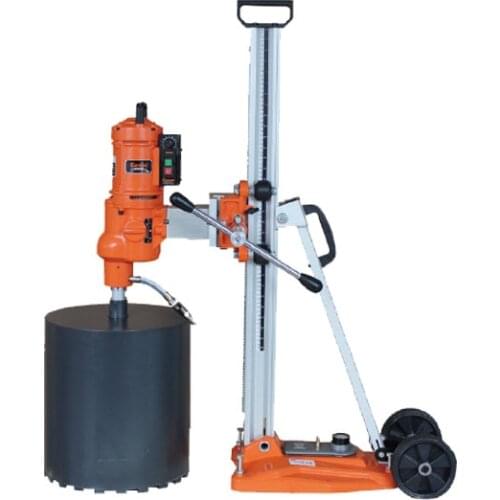 CAYKEN SCY-5050/3C Concrete, Brick Diamond Core Drill Machine with KCY-650F Adjustable Vacuum Stand