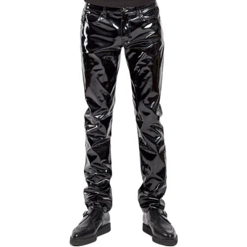 Fetish Queen Mens Leather Pants