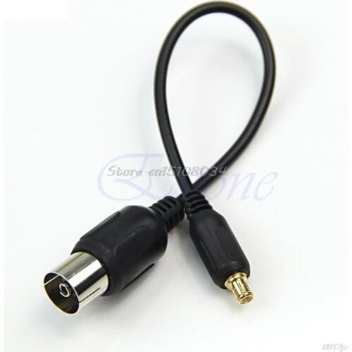 IEC to MCX Antenna Pigtail Cable Adapter Connector For USB TV DVB-T Tuner New