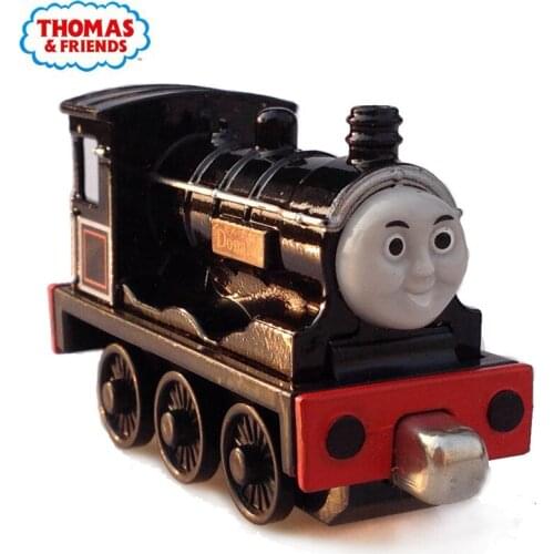 Thomas and Friends Boys Toys Cars Thomas Locomotive Alloy No. 9 Donald Magnetic Connectable Train Children Educational Toy