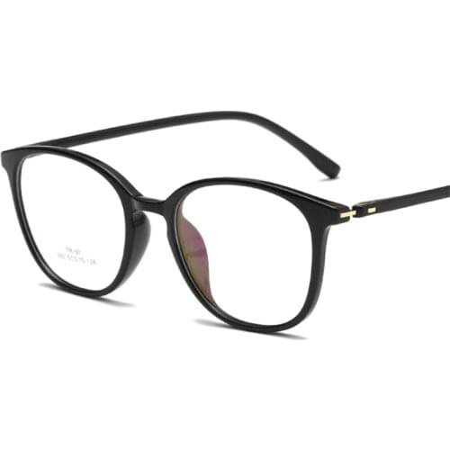 Prescription glasses TR90 women glasses frame retro optical clear full box eyeglasses frame men prescription glasses frames 165