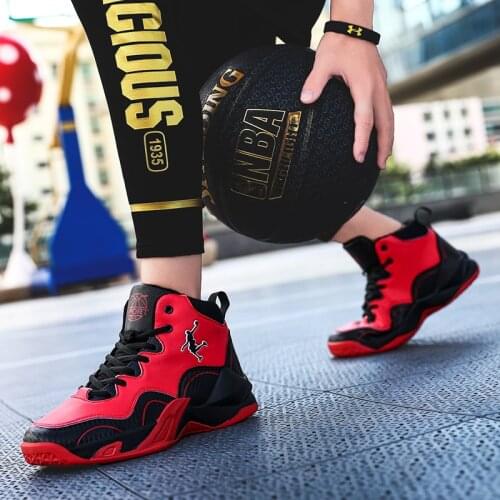 New Trend Basketball Shoes High Top Gym Training Boots Ankle Boots Outdoor Comfortable Men Sneakers Athletic Sport Shoes
