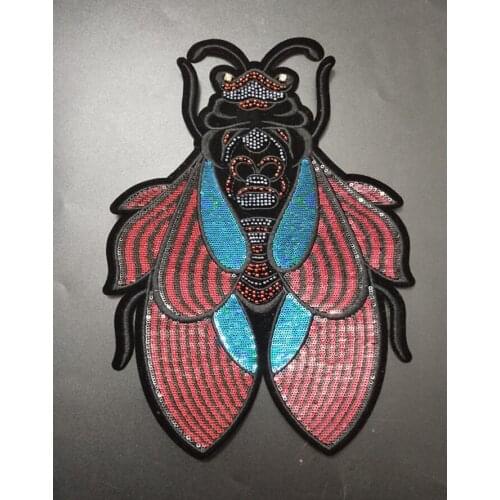 New Sequin Embroidery Animal Handmade DIY Cloth Stickers Clothing Decoration Wedding Accessories Sewing Tools