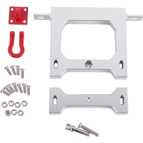 Upgrade Metal Beam + Rear Bumper Part for WPL B14 B24 B36 C14 C24 1/16 RC Truck