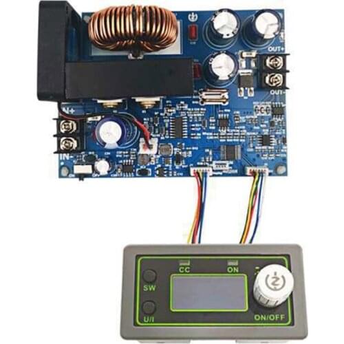 50V 20A 1000W CNC Step-down Power Supply Module Constant Voltage LCD Digital Display Adjustable DIY Power Module