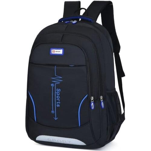 Mens womens soil large-capacity backpack casual junior high school male female student school bag Korean travel computer bag