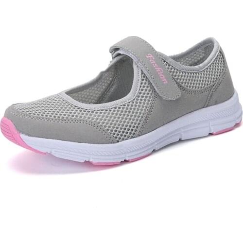 Shoes Women Flat Shoes Spring Summer Shoes Women Platform Sandals Anti Slip Fitness Flat with Sandals 2019 New Fashion