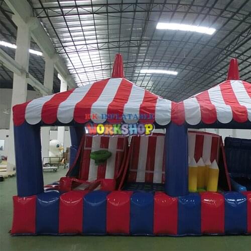 Party inflatable sports games PVC castle bounce house