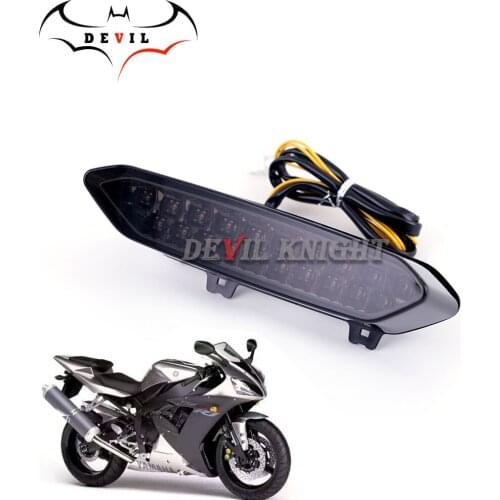 For Yamaha YZF R1 2002 2003 Rear Tail Light Brake Turn Signals Integrated LED Light Motorcycle Accessories WR250R X XVS1300