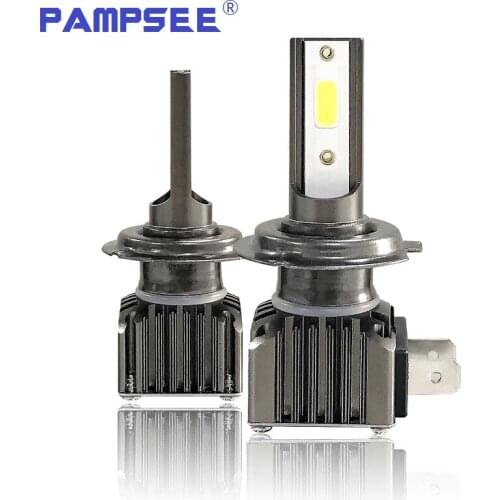 2pcs / set H7 H11 LED Car Headlight H4 H1 H8 H9 9005 Car Front Bulb Super Bright White Beam 6000K 12V Car Modeling Fog Light Kit