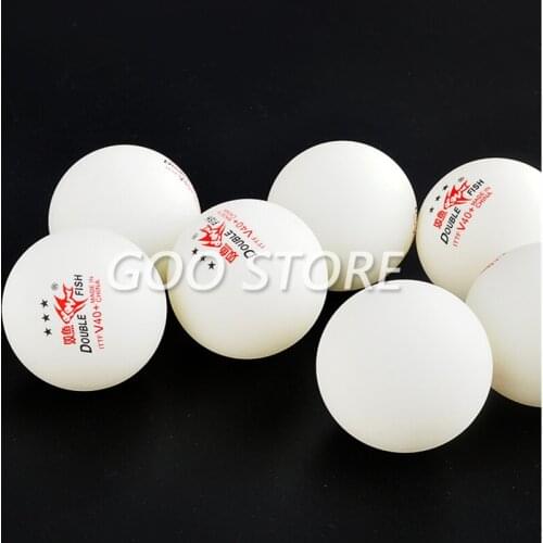 30/60balls/120balls Double Fish Table Tennis Ball V40+ 3-star without box ABS material plastic poly ping pong ball tenis de mesa