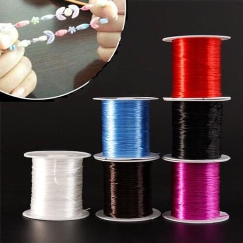 393inch/Roll Nylon Cord Hand-woven String for Knot Macrame Bracelet Braided Strong Elastic Beading Thread Cord Jewelry Making