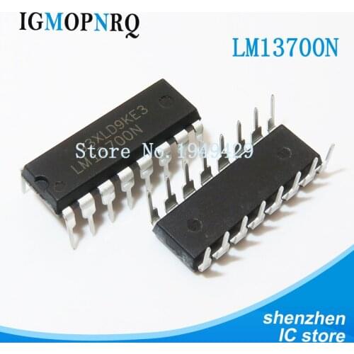5PCS LM13700N DIP16 LM13700 DIP 13700N DIP