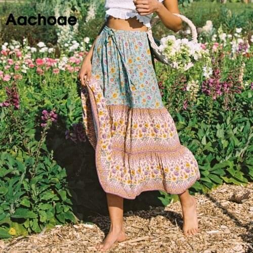 Aachoae Women's Pleated Skirts
