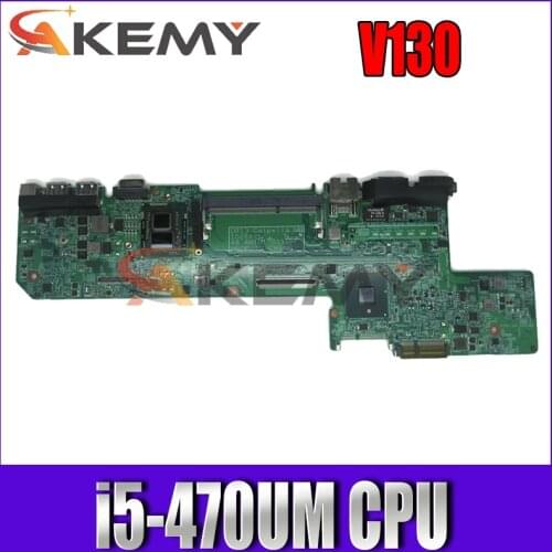 Akemy Laptop Motherboard For Dell Vostro 130 V130 i5-470UM DDR3 HM57 CN-01GM76 01GM76 1GM76 10251-1 48.4M101.011 Main board