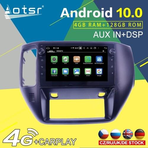 128GB Big Touch Screen For Nissan Patrol Y61 Android Car Radio Multimedia Video Player GPS Navigation Auto Stereo Audio Carplay