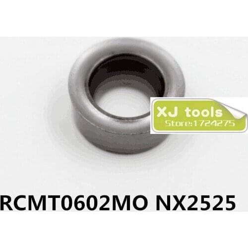 Free shipping 10pcs RCMT0602MO NX2525 /RCMT0803MO NX2525 milling cutter insert carbide cemented carbide turning tools