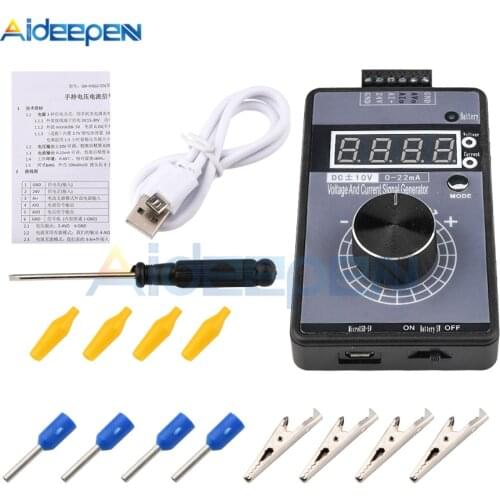 Digital 4-20mA 0-10V Voltage Signal Generator 0-20mA Current Transmitter Professional Electronic Measuring Instruments
