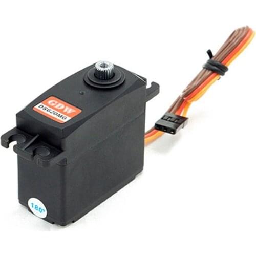 GDW DS620MG 22kg High Voltage High Torque Brushless Metal Gear Digital Servo for RC Helicopter Airplane Car Robot