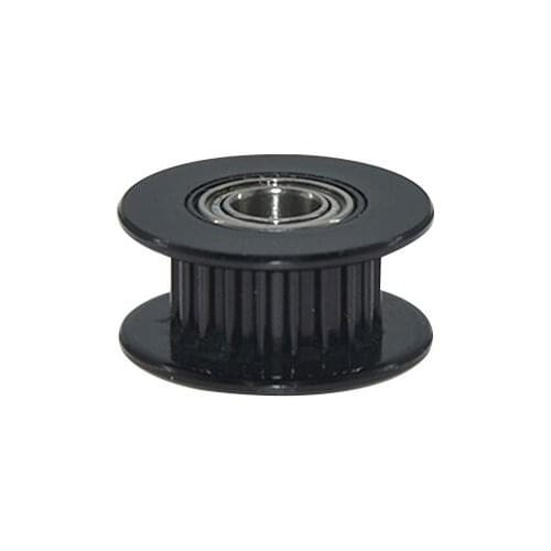 3D printer parts 2GT 20 tooth belt / without tooth inner hole 3/5 synchronous wheel H-type pulley idler bandwidth 6MM black