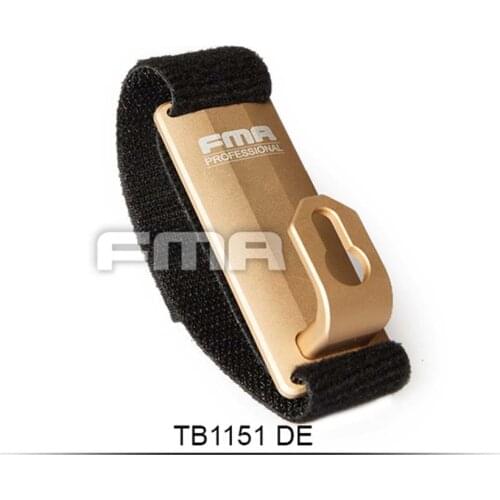 FMA Airsoft Aluminum Belt/Molle System hook Mount for WeaponLin SMR and GRO BK/DE/FG TB1151