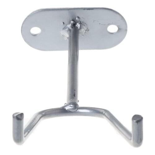 Gravity Feed Paint Spray Gun Holder Stand Sprayer Fixed Bracket Wall Bench Mount fit for Standard Pot Hook Booth Cup