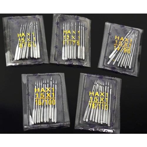 10 Pcs Household Sewing Machine Needles Mixed Kit Packing #9 #11 #12 #14 #16 #18 For Singer Brother Sewing Accessories Qsezeny