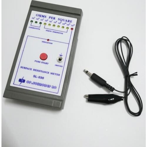 ESD Surface Resistance Resistivity Electrostatic Static Electricity Tester Meter