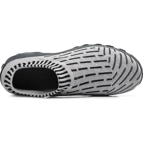 Air Cushioning Womens Ladies Casual Walking Shoes Rubber Platform Sock Sneakers Jogging Sport Shoes Women Chaussure Femme 42