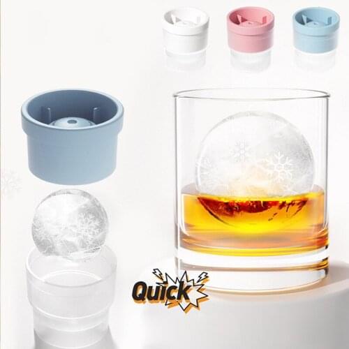 Whiskey Ice Maker Ice can be Superimposed on ice Hockey Molds Easy to Demold Home RERI889