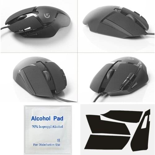 2SETS FOR Logitech G402 mouse Anti-Slip tape mouse button on the side of the foot affixed anti sweat paste GAMING mice stickers