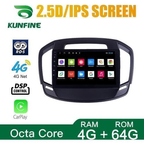 Octa Core 1024*600 Android 10.0 Car DVD GPS Navigation Player Deckless Car Stereo For Buick Regal 2014-2017 Radio Headunit WIFI