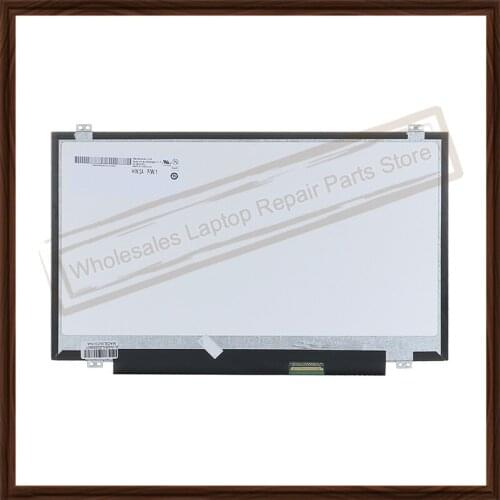 Original Laptop B140XW03 V.0 14.0" LCD Screen Display Digitizer 1366X768 Matte 40 pin Panel Replacement
