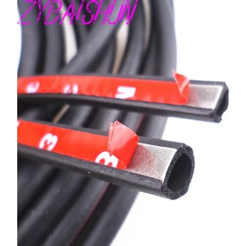 8 Meter large D small D door seal dustproof tape for Chevrolet Cruze TRAX Aveo Sonic Lova Sail EPICA Captiva Malibu Volt Camaro