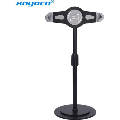 Adjustable Tripod Floor Stand Flexible Tablet Holder Bracket Music Rack Mount Support for Tablets for ipad Pro Samsung Tab PC